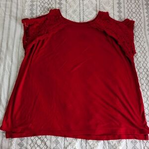 St Johns Bay Cold-Shoulder Blouse